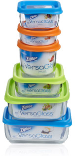 Food Containers: Ziploc VersaGlass Storage Containers Review 
